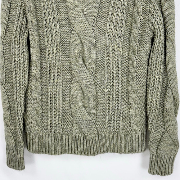 Pietro Brunelli Women's Himalaya Chunky Wool Blend Maternity Sweater Small Green - Picture 5 of 15